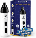Heusom Silent Groom Pro Pet Nail Grinder | Whisper Quiet Dog Nail Grinder | Claw Trimmer for Dogs. Cats & Other Animals | Safe & Stress Free Nail Grooming. Ideal for Sensitive Dogs of All Breeds &Sizes