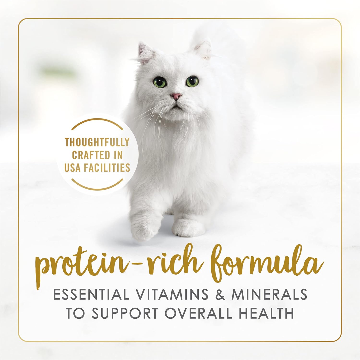 Purina Fancy Feast Grilled Seafood Wet Cat Food. 3 oz Cans. 24-Pack | Variety Pack. crafted with real seafood in savory gravy. Made with no Artificial Colors or Preservatives.