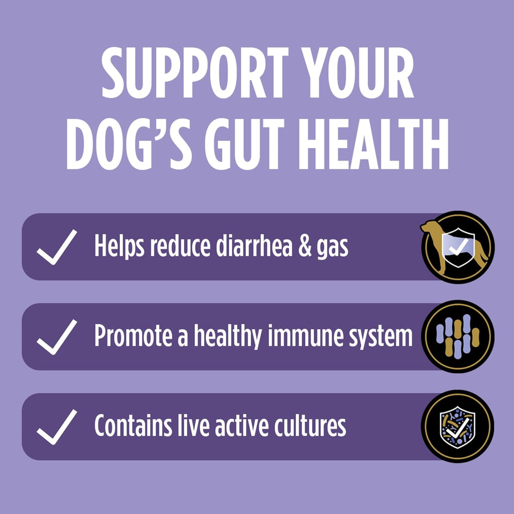Purina Pro Plan Veterinary Supplements FortiFlora Probiotic Powder for Dogs. Daily Support for Digestive and Immune Health and Occasional Diarrhea