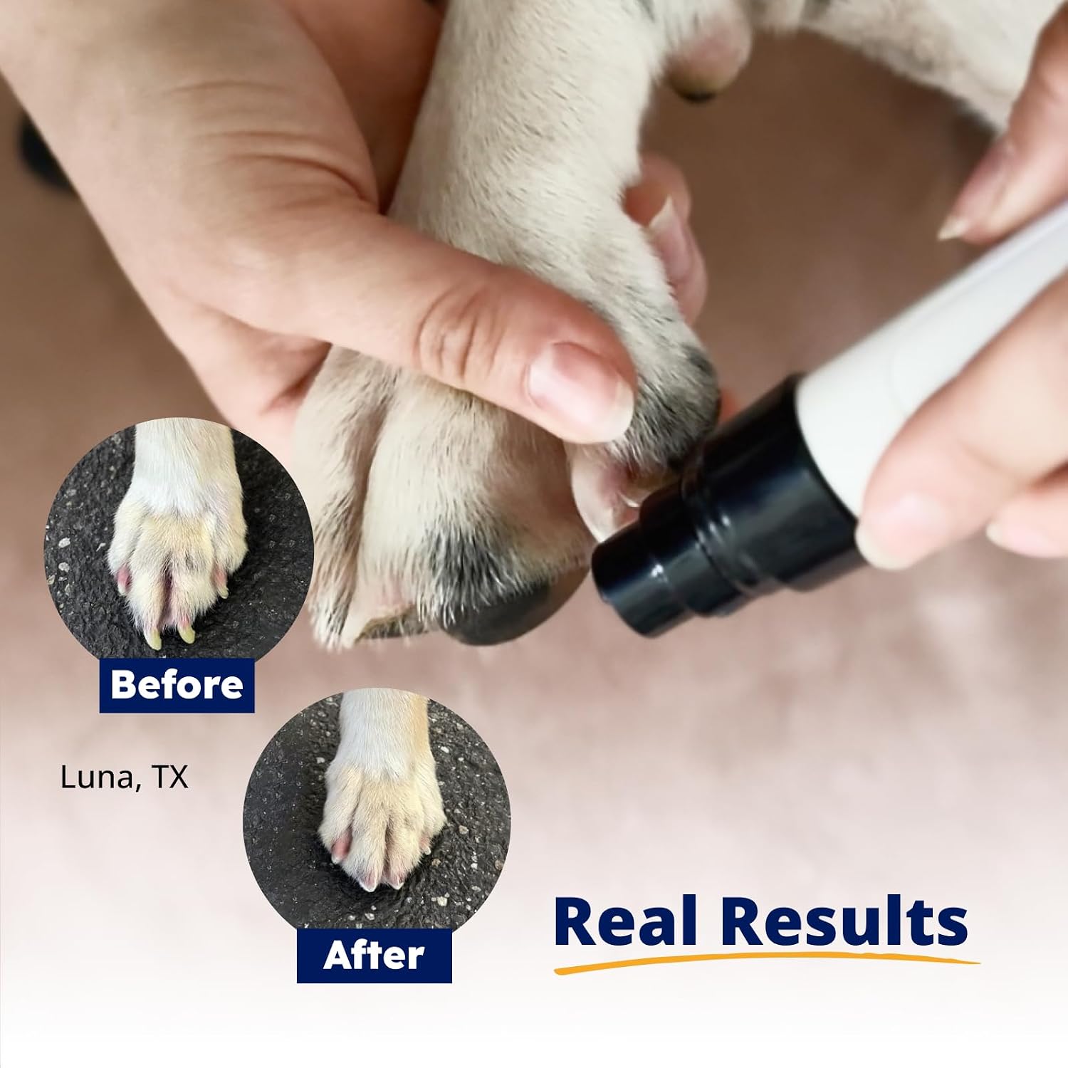 Heusom Silent Groom Pro Pet Nail Grinder | Whisper Quiet Dog Nail Grinder | Claw Trimmer for Dogs. Cats & Other Animals | Safe & Stress Free Nail Grooming. Ideal for Sensitive Dogs of All Breeds &Sizes