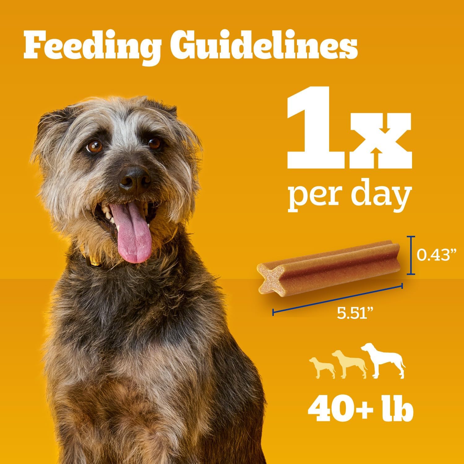 Pedigree Dentastix Large Breed Dental Dog Treats. Variety. 51 Count | Original. Beef & Fresh Flavors. triple action dental care. reduces tartar. cleans teeth. freshens breath. for dogs 40+ lbs