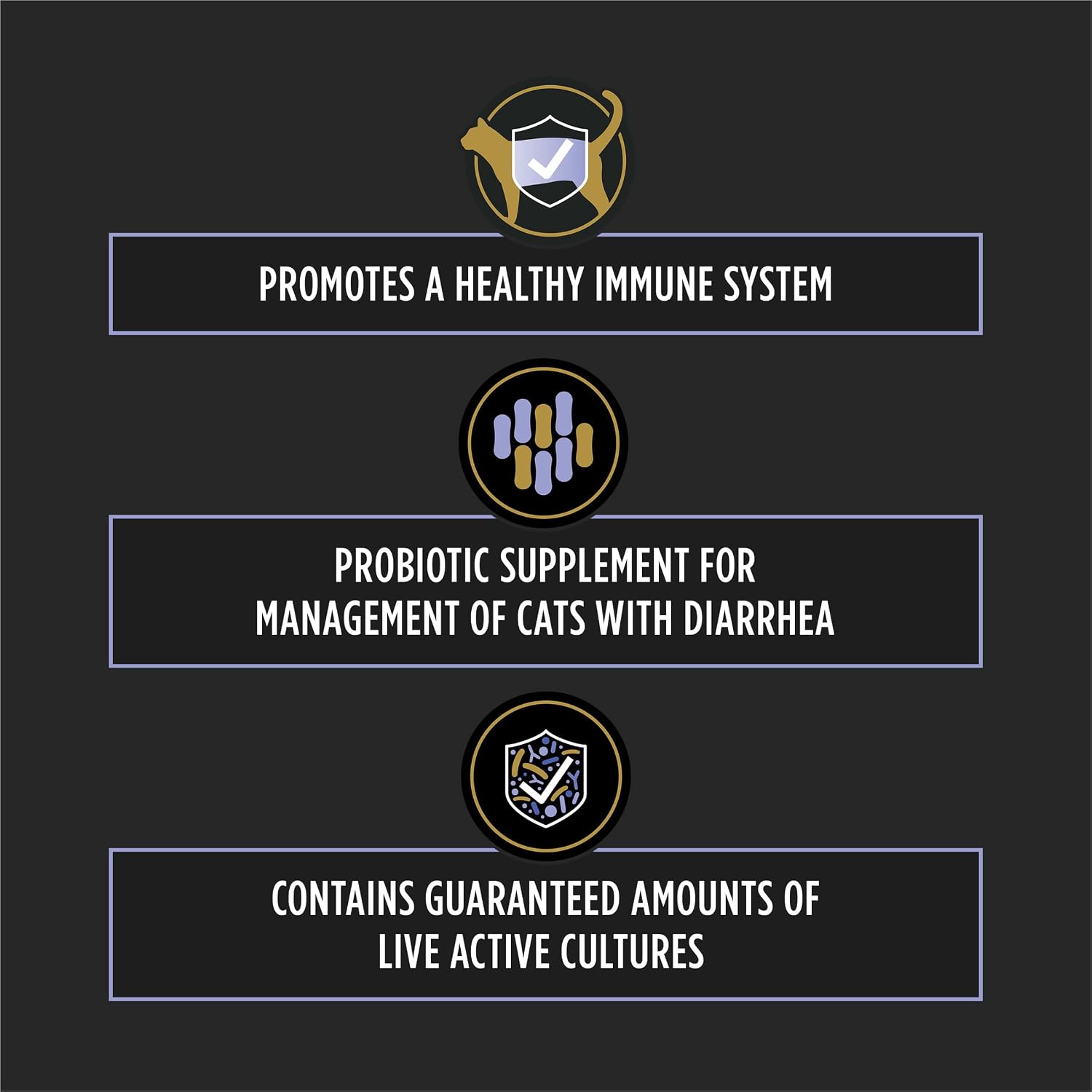 Pro Plan Veterinary Diets FortiFlora Daily Probiotic Powder Supplement for Cats with Digestive Support and Immune System for Occasional Diarrhea