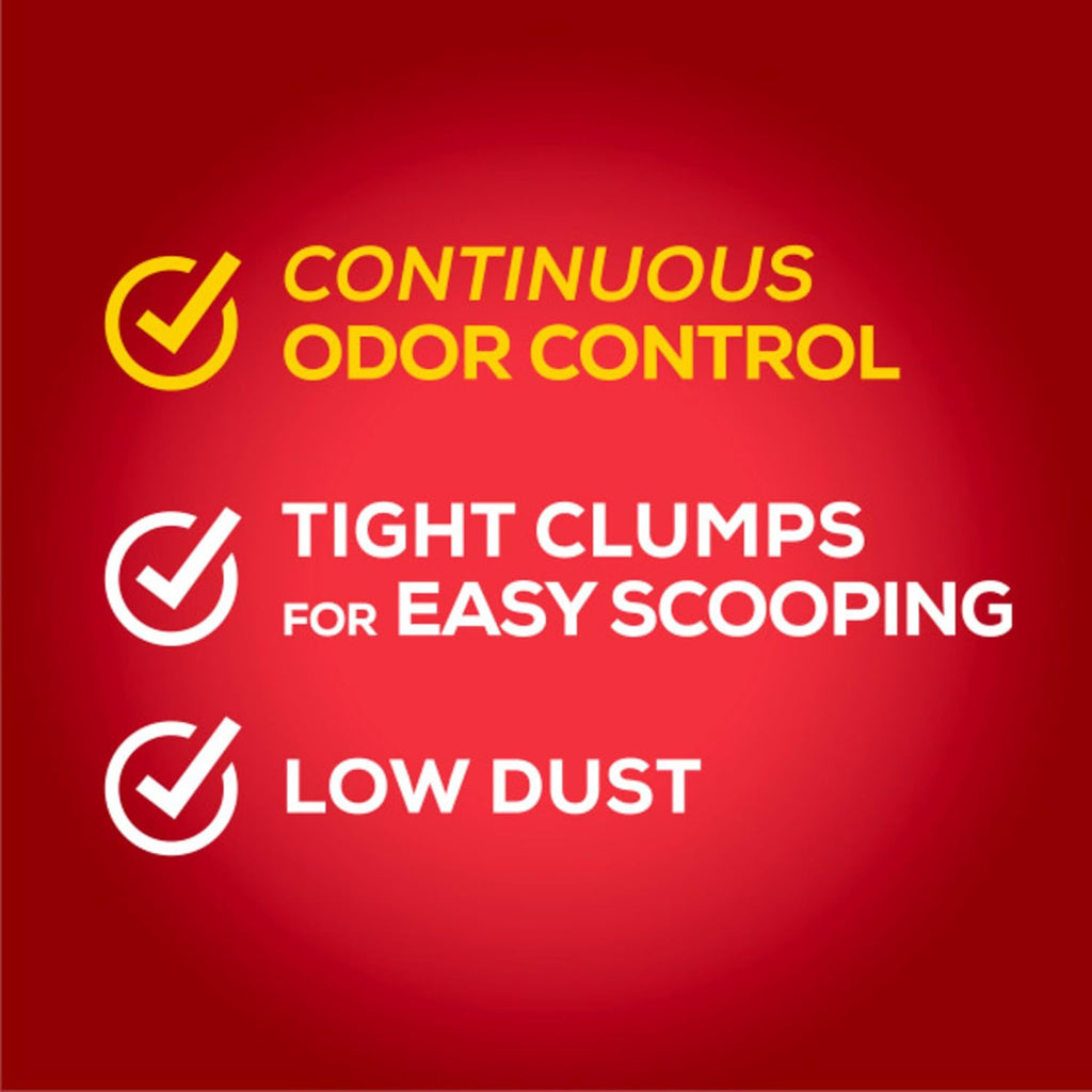 Purina Tidy Cats 24/7 Performance Clumping Cat Litter. 16 lb Bag | Clean Linen scent with 24/7 slow-release deodorizer in a smaller. easy-pour size