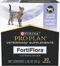 Pro Plan Veterinary Diets FortiFlora Daily Probiotic Powder Supplement for Cats with Digestive Support and Immune System for Occasional Diarrhea