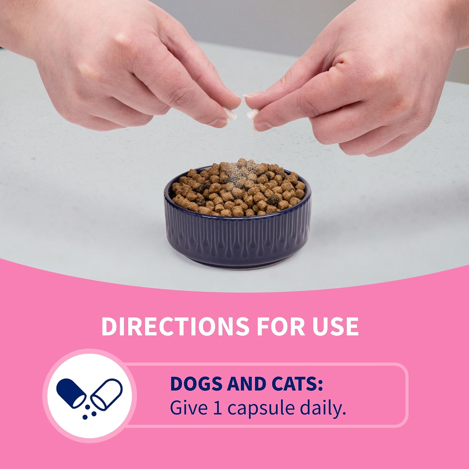 Nutramax Proviable Probiotics for Dogs & Cats. Sprinkle Capsules. 30ct | Probiotics for Cats and Dogs. Plus Prebiotics. Daily Gut Health Support Supplement. Multiple Strains. Sprinkle on Food