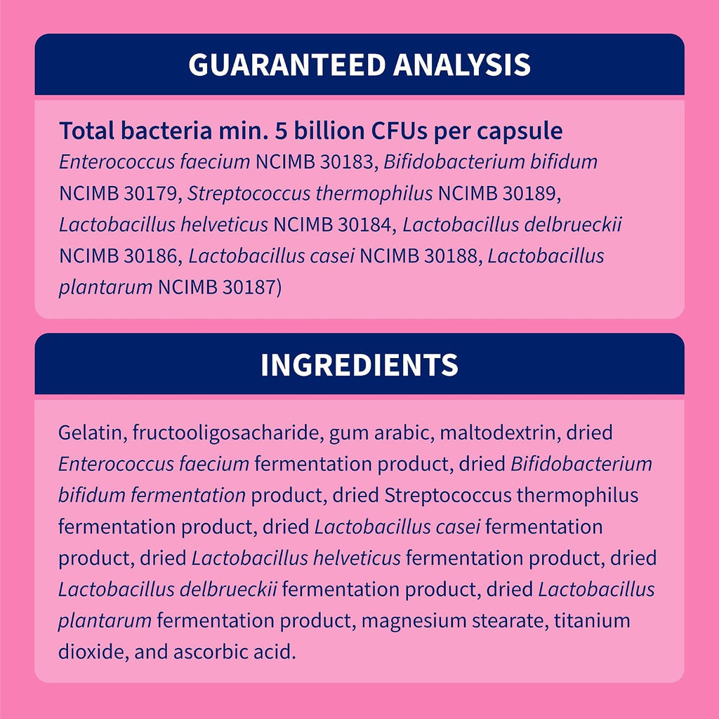 Nutramax Proviable Probiotics + Prebiotics. for Dogs & Cats. Capsules. 80ct | Probiotics and Prebiotics for Cats and Dogs. Daily Gut Health Support Supplement. Multiple Strains. Sprinkle on Food