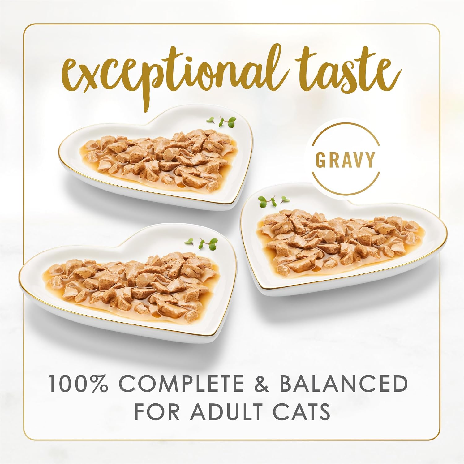 Purina Fancy Feast Gravy Lovers Wet Cat Food. 3 oz Cans. 30-Pack | Variety Pack with poultry and beef grilled gourmet recipes. made with no artificial colors or preservatives
