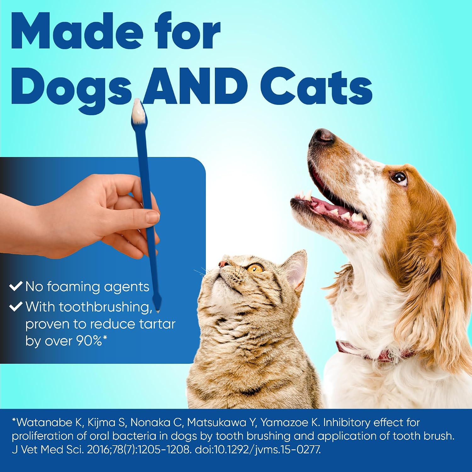C.E.T. Enzymatic Toothpaste for Dogs and Cats. Poultry. 2.5oz | Plaque and tartar control for fresh breath. pet dental care toothpaste. Dual enzyme system. poultry flavored toothpaste