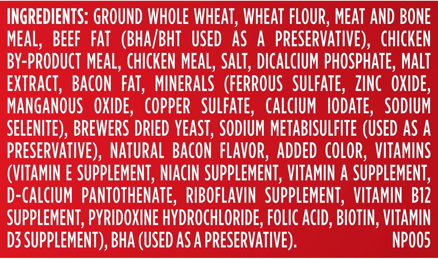 Milk-Bone Flavor Snacks Mini's Dog Treats. 36 Oz. | 5 calories per treat. 15% protein. 3 flavors per canister (beef. chicken & bacon. naturally & artificially flavored)