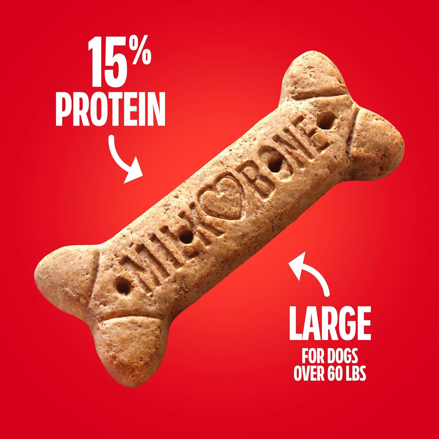 Milk-Bone Original Biscuits Large Dog Treats. 10 Lb.