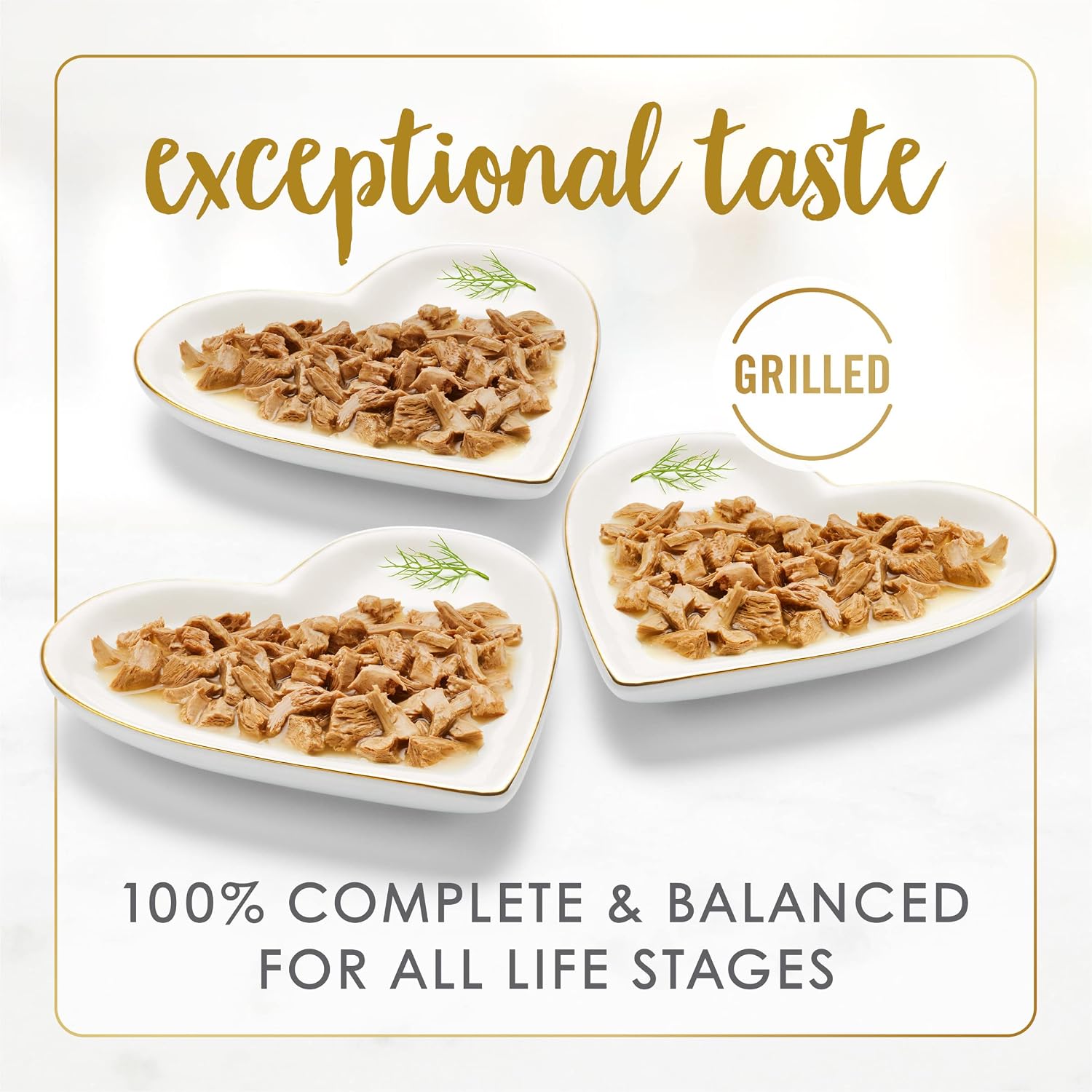 Purina Fancy Feast Grilled Seafood Wet Cat Food. 3 oz Cans. 24-Pack | Variety Pack. crafted with real seafood in savory gravy. Made with no Artificial Colors or Preservatives.