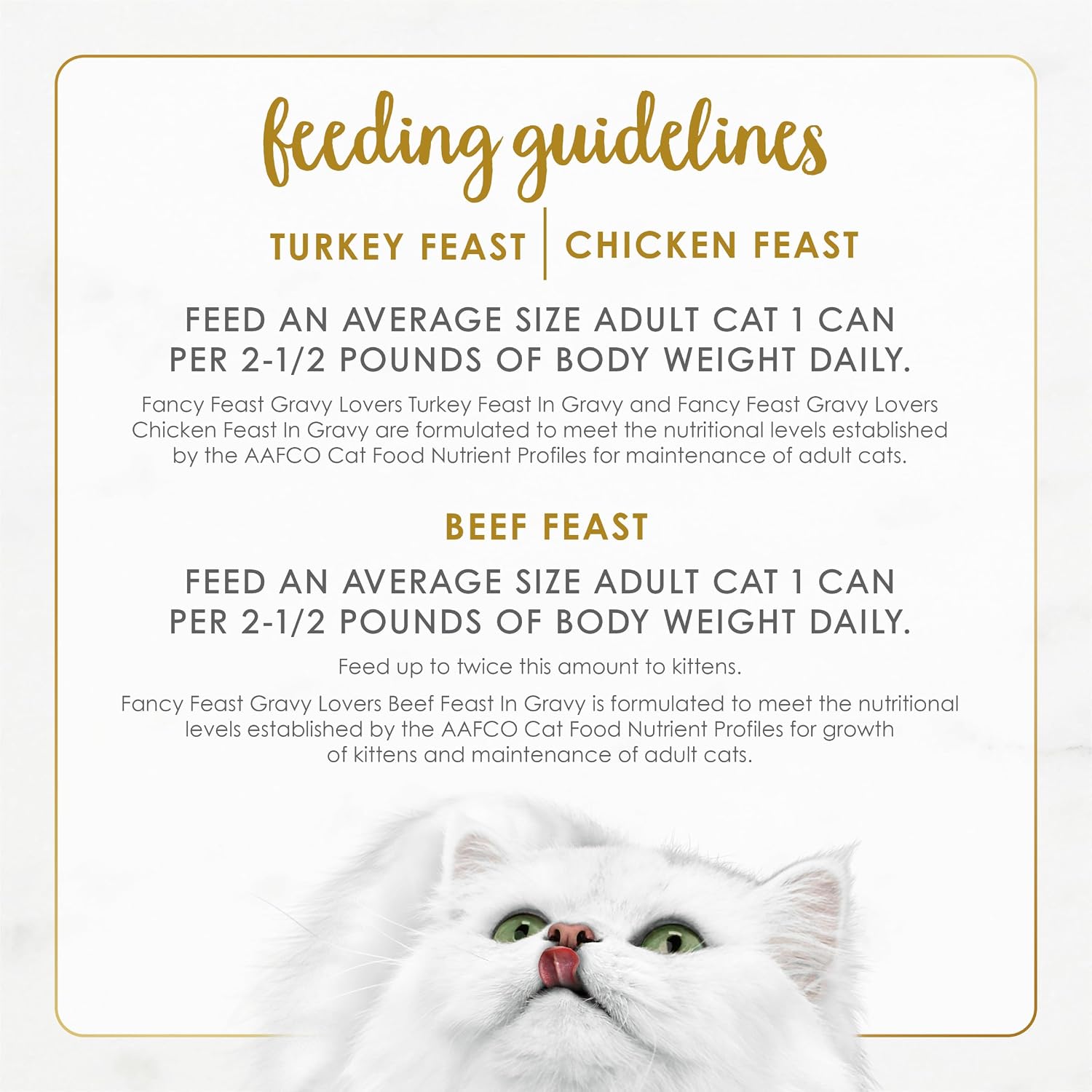 Purina Fancy Feast Gravy Lovers Wet Cat Food. 3 oz Cans. 30-Pack | Variety Pack with poultry and beef grilled gourmet recipes. made with no artificial colors or preservatives